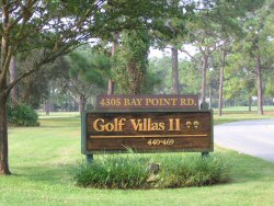Golf Villas for rent at Bay Point Resort in Panama City Beach, Florida in Bay County